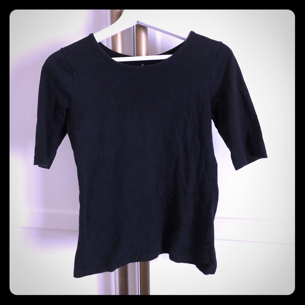 Bundle of (2) Black & (1) White Basic Tees